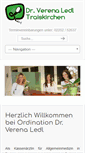 Mobile Screenshot of hausarzt-dr-ledl.at